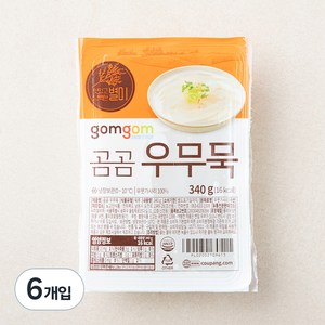 곰곰 우무묵, 340g, 6개입