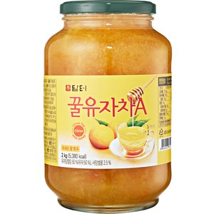 담터 꿀유자차A, 2kg, 1개