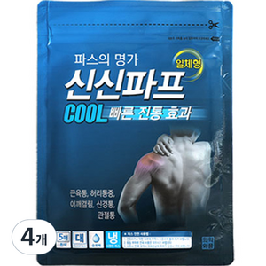 신신제약 신신파스 신신파프 COOL 파스, 5개입, 4개