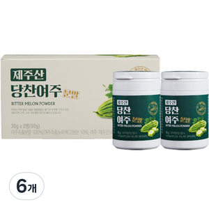 지비엠에스 제주산 당찬여주 분말, 30g, 12개