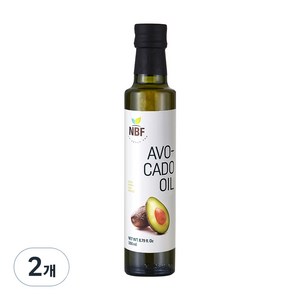 네츄라바이오푸즈 엑스트라버진 아보카도 오일, 260ml, 2개