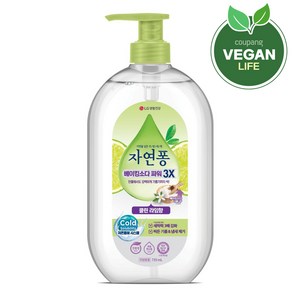 자연퐁 베이킹소다 파워 라임향 주방세제, 735ml, 1개