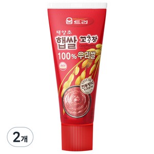 움트리 태양초 햅쌀 고추장, 120g, 2개