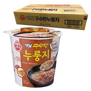 오뚜기옛날 구수한 누룽지, 30g, 18개