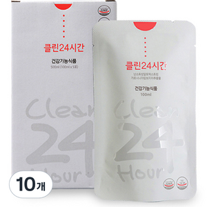 클린24시간 다이어트식품 사과맛, 100ml, 10개