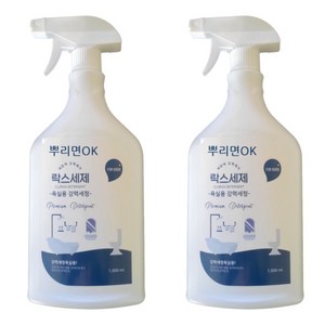 뿌리면OK 락스세제, 1000ml, 2개