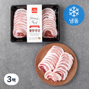 하이포크 한돈 뽈항정 (냉동), 500g, 3팩