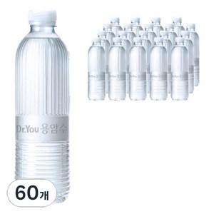 오리온제주용암수 닥터유 무라벨, 530ml, 60개