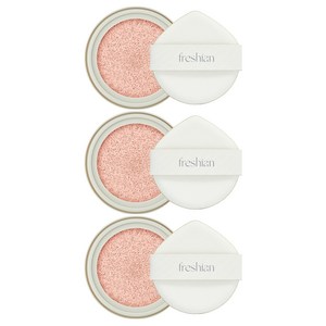 feshian 에그라이크 톤업 쿠션 12g 리필, Nudy Pink, 3개