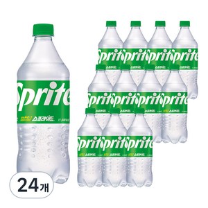 스프라이트 패트 탄산음료, 1L, 24개