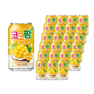 코코팜 망고코넛, 340ml, 24개