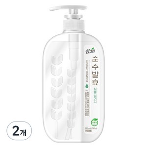 참그린 순수발효 식물 설거지 주방세제, 720ml, 2개