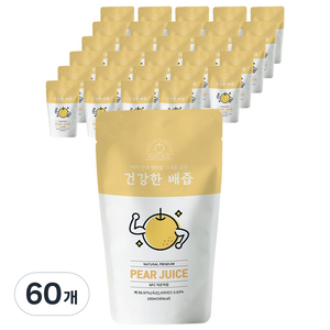 건강한 NFC 배즙, 100ml, 60개