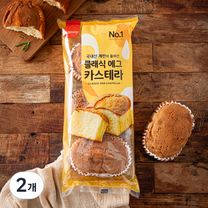 삼립 클래식 에그 카스테라 3입, 270g, 2개