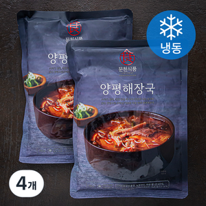 문천식품 양평 해장국 (냉동), 700g, 4개