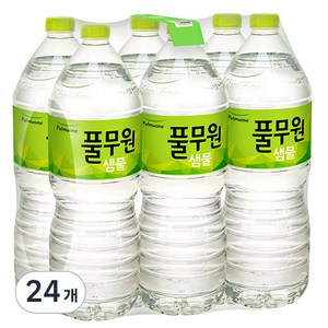 풀무원샘물, 2L, 24개