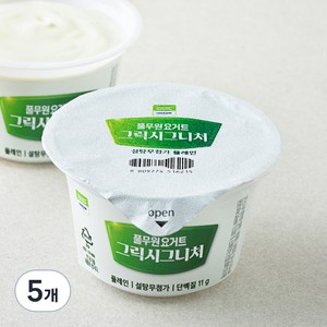 풀무원다논 요거트 그릭시그니처, 150g, 5개