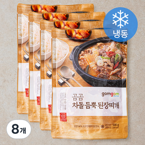 곰곰 차돌듬뿍 된장찌개 (냉동), 500g, 8개