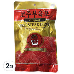 코주부 소고기 육포, 100g, 2개