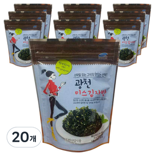 광천 미스김자반, 70g, 20개