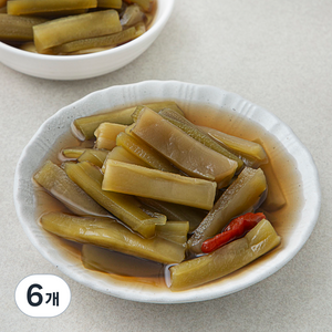 궁채장아찌, 1kg, 6개