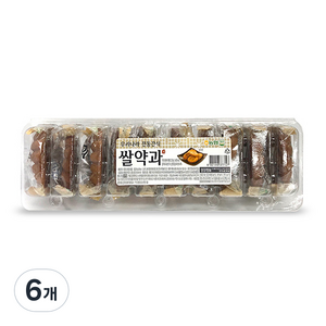 농협 우리나라 전통간식 쌀약과, 350g, 6개