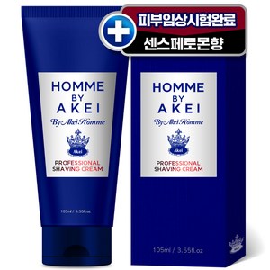 아케이 옴므 프로페셔널 면도크림, 105ml, 1개