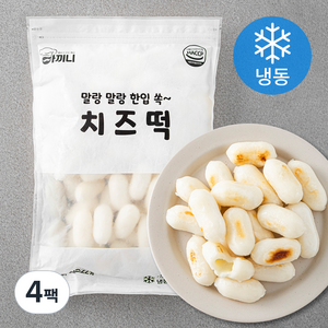 아끼니 치즈떡 (냉동), 1kg, 4팩