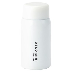 오슬로 미니 텀블러, 화이트, 120ml, 1개