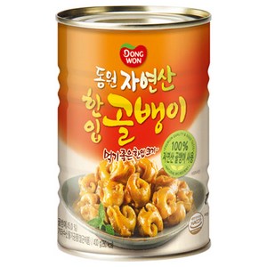 동 원 한입 골뱅이 통조림, 400g, 1개