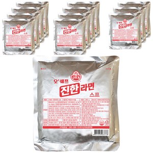 오뚜기 오쉐프 진한라면 스프, 285g, 12개