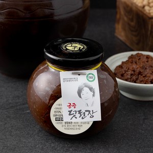 권기옥 명인 웃말 궁중 덧된장, 450g, 1개