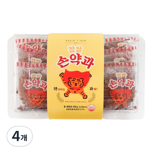 무직타이거 찹쌀 손약과 9p, 450g, 4개