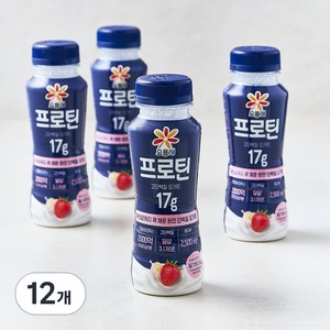 요플레 프로틴 딸기바나나, 210ml, 4개입, 3개
