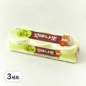 풀무원 살아있는 실의힘 꼬마나또 버터 간장소스, 29.9g, 3개입, 3개