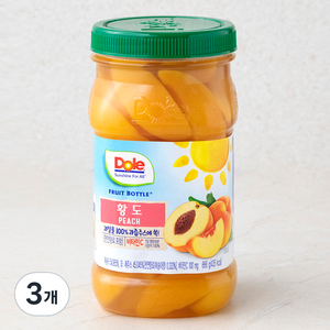 Dole 후룻바틀 황도, 666g, 3개