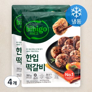 비비고 한입떡갈비 (냉동), 282g, 4개입