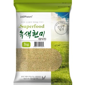 건강한밥상 녹색현미, 1kg, 1개