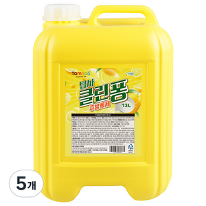 탐사 클린퐁 주방세제, 13L, 5개