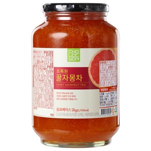 초록원 꿀자몽차, 2kg, 1개