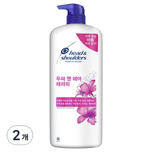 헤드앤숄더 두피 앤 헤어 테라피 샴푸 프레쉬, 1.2L, 2개