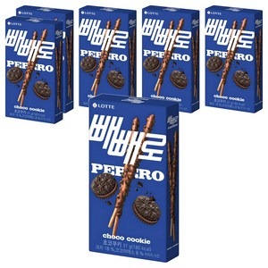 빼빼로 초코쿠키, 37g, 6개