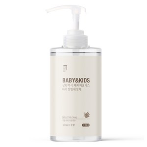 살림백서 베이비 앤 키즈 아기 젖병세정제 무향, 1개, 500ml