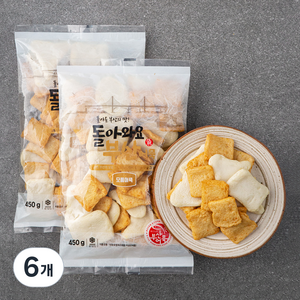 돌아와요 부산어묵 모듬어묵, 450g, 6개