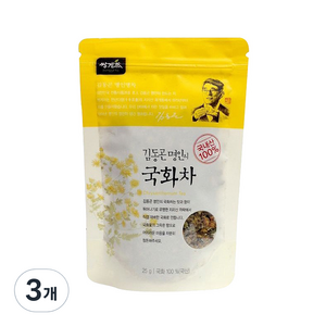 쌍계명차 김동곤명인의 꽃차, 25g, 1개입, 3개