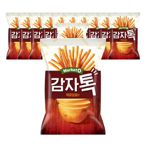 마켓오 감자톡 매콤달콤맛, 80g, 12개