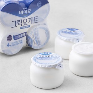 매일 바이오 그릭요거트 무가당 플레인, 80g, 8개