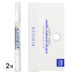 아쿠아니치 네일 앤 큐티클 멀티 오일펜, 2ml, 2개