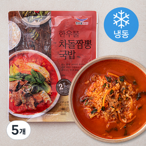 한우물 차돌짬뽕 국밥 (냉동), 210g, 5개