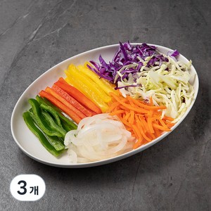 국내산 손질채소, 300g, 3개